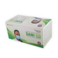 Трислойна медицинска маска за еднократна употреба SANI EVO – FMN99 – 50 бр.