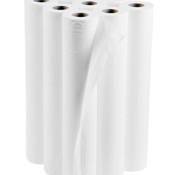 Медицинска ролка за кушетка от хартия 60 см широчина и 50 м дължина