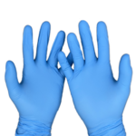 Нитрилни ръкавици сини, 100бр.,