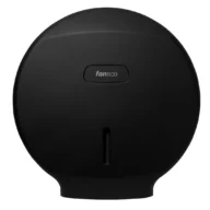 FANECO Calma – Дозатор за тоалетна хартия Мини Джъмбо (Черен)