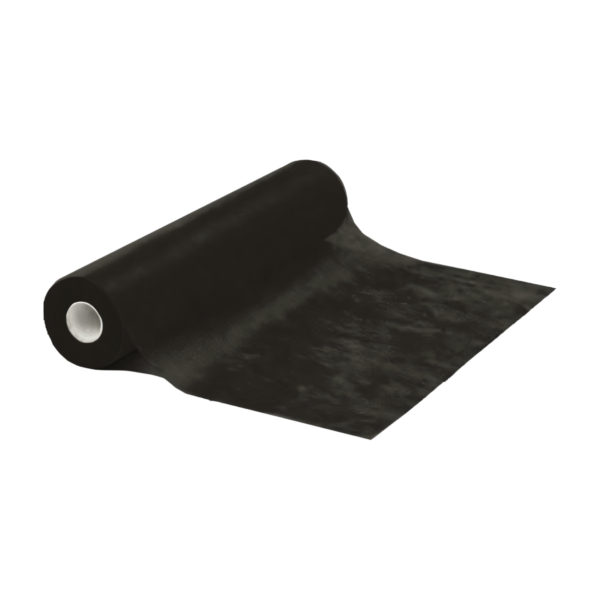 Черна хартиена ролка за козметична кушетка 70 см ширина