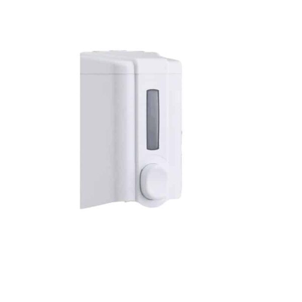 Диспенсър за течен сапун Vialli – 500 мл, бял