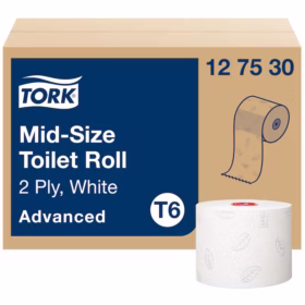 Tork Тоалетна Хартия Бяла T6 – 2-пластова, Tork Тоалетна Хартия Бяла T6 – 2-пластова,