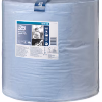 Почистваща Хартия Tork Синя W1 – 340 м, QuickDry, 2-пластова