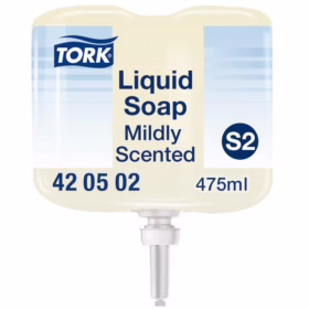 Tork Мини течен сапун с аромат S2 – 96% натурален, 475 мл, EU Ecolabel Tork Мини течен сапун с аромат S2 – 96% натурален, 475 мл, EU Ecolabel