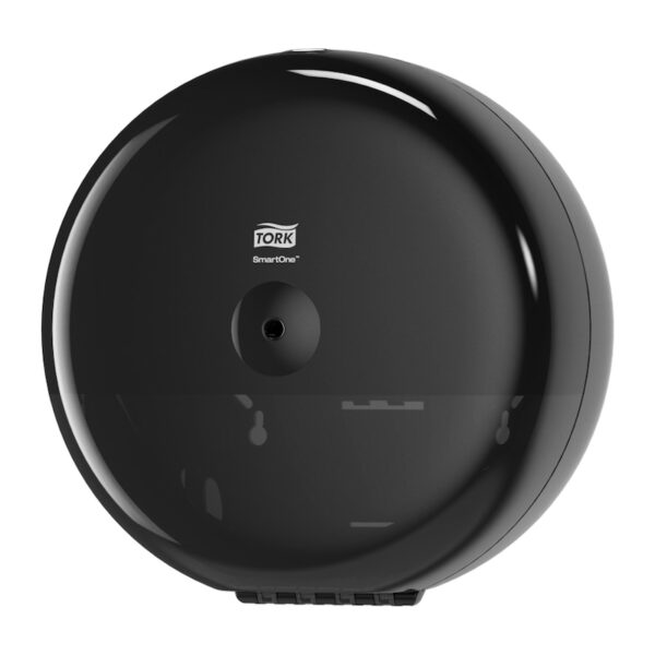 Санитарни консумативи за бизнеса Tork SmartOne Диспенсер за тоалетна хартия T8 – черен, Elevation